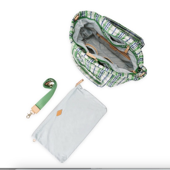 MZ Wallace Medium Metro Deluxe Plaid Tote- NWT - Picture 2 of 3